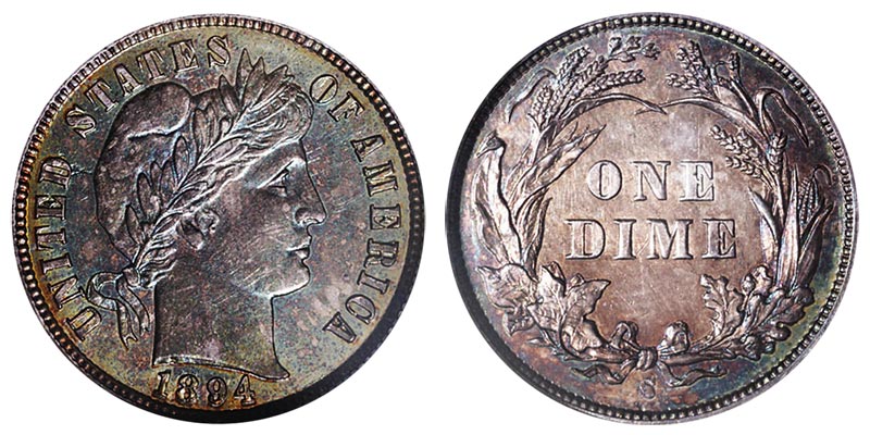 1894-s barber dime